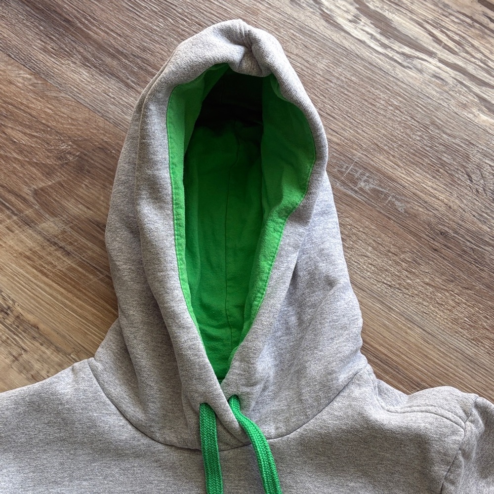 The North Face Green and Gray Hoodie - Picture 5 of 6